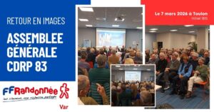 Retour en images sur l'Assemblée Générale du Comité de Randonnée Pédestre du Var. Le 7 mars à Toulon.