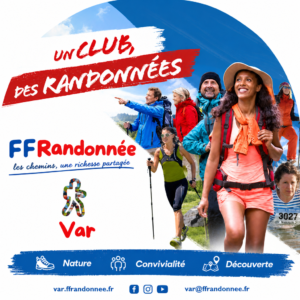 Logo : un club, des randonnées